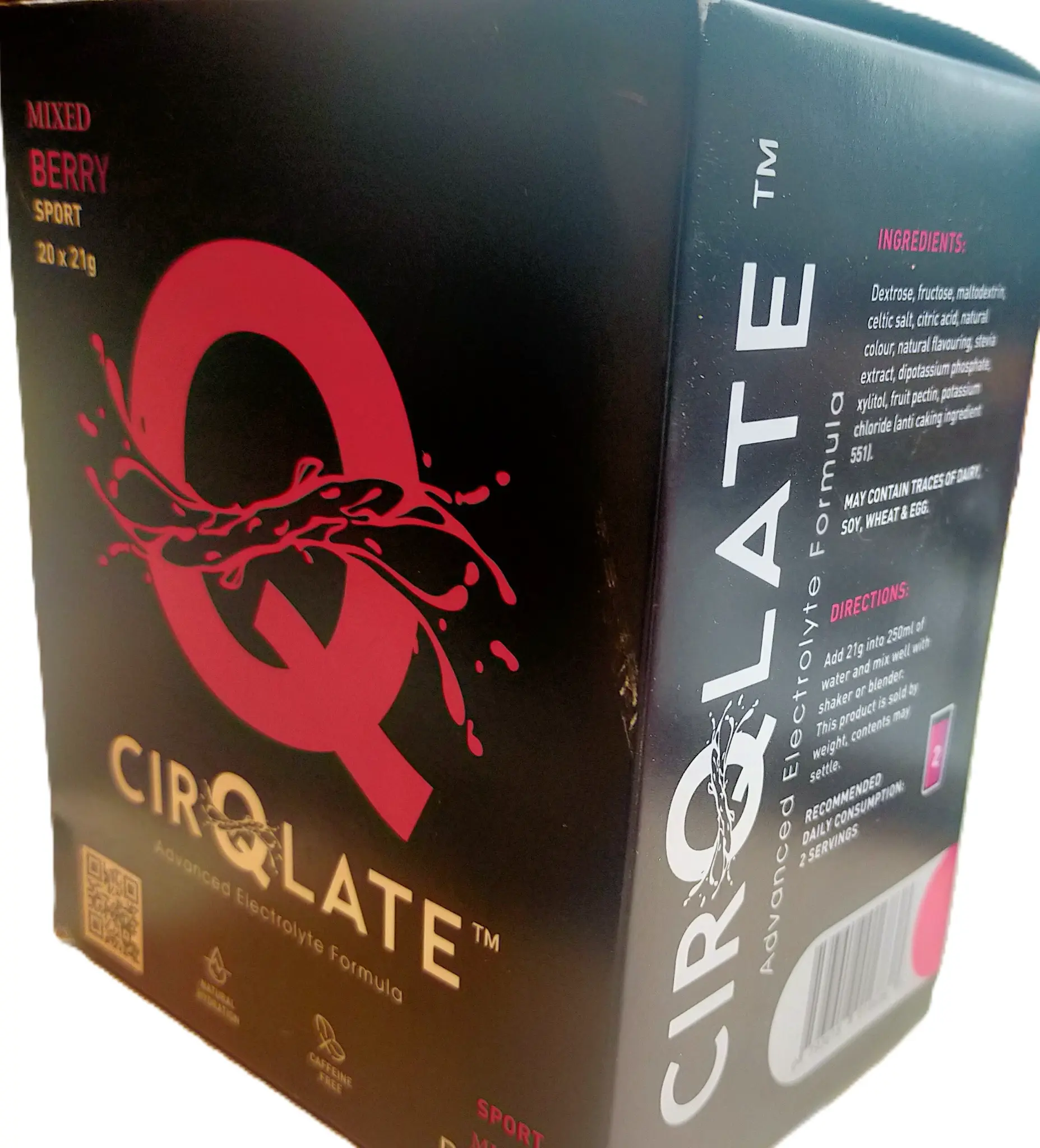 Cirqlate Mixed Berry Sport Sachet Box